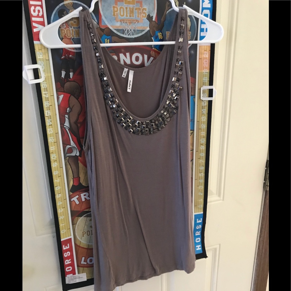 Studio Y Bedazzled Tank Top